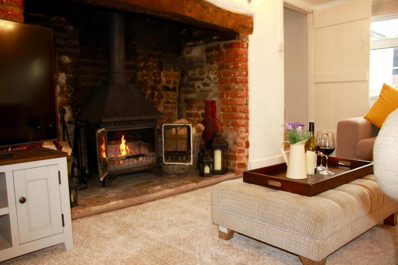 Romantic* Castle On The Hill Cottage *Framlingham Exterior foto